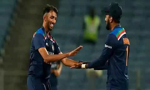 India Pacer Prasidh Krishna (Image: ANI)