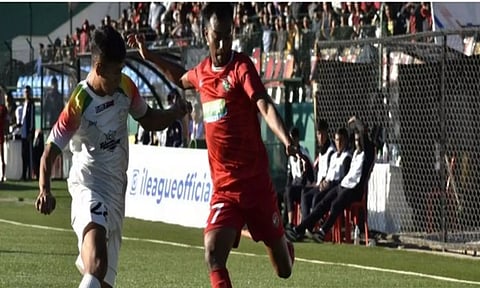 A visual from the match (Image: IANS)