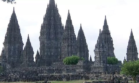 Prambanan temple complex in Indonesia's Yogyakarta (Photo: ANI)