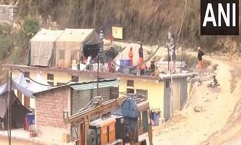 Rescue operation continues at Silkyara tunel collapse site (ANI)