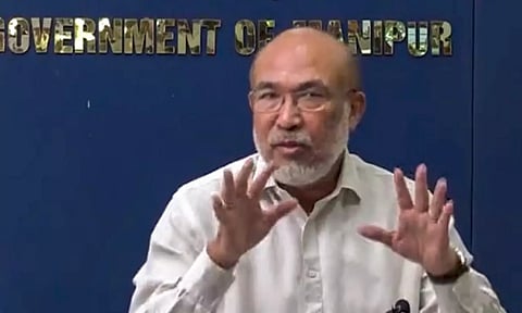 Manipur Chief Minister N Biren Singh (PTI)