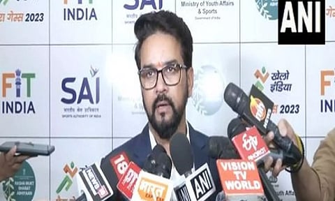  Union Sports Minister Anurag Thakur (ANI)