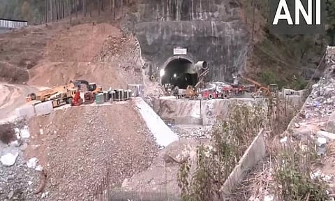 Visuals from Silkyara tunnel, Uttarakhand