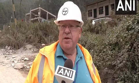 Micro tunnelling expert Chris Cooper (ANI)