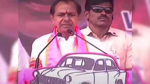 Telangana CM K Chandrashekhar Rao (Photo/@BRSparty)