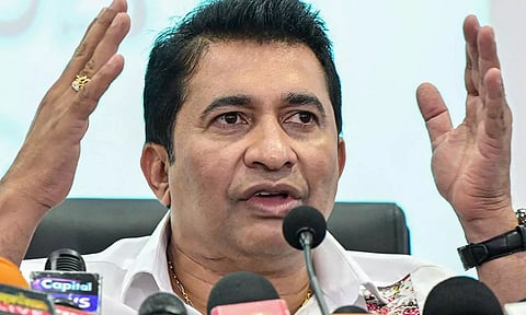 Sri Lanka's Sports Minister Roshan Ranasinghe (AFP)