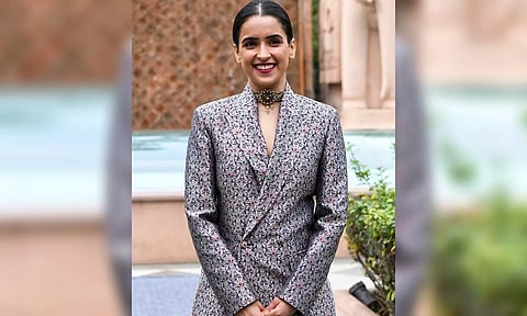 Actress Sanya Malhotra 