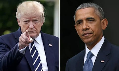  Donald Trump; Barack Obama