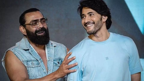 Bollywood actor Bobby Deol and Telugu superstar Mahesh Babu (Photo/IANS)