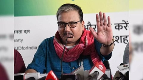  RJD Rajya Sabha MP Manoj Jha (Photo/IANS)