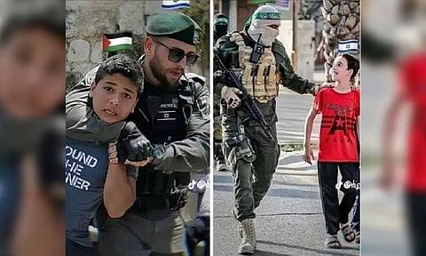 Old images shared with false angle on Israel war