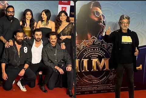 Members of B-town grace the screening of 'Animal' (IANS)