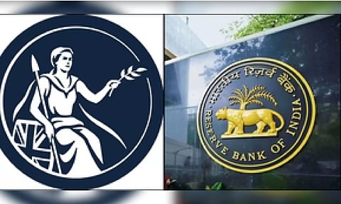 Logos of Bank of England (BoE) and Reserve Bank of India (RBI) (Photo: IANS)