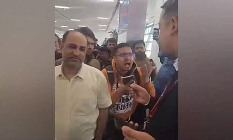 Visuals from the spot. ANI 