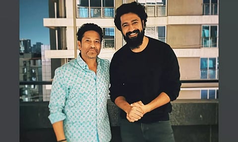 Sachin Tendulkar, Vicky Kaushal (Photo: Instagram)