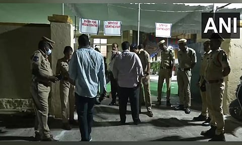 Visuals from Hyderabad (Photo: ANI)