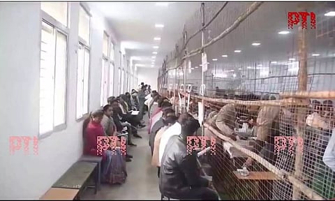 Counting center in Chhattisgarh (Photo: PTI)