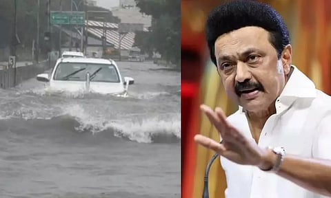 Chief Minister MK Stalin(R)