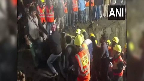 Visuals from rescue site in Rajgarh, Madhya Pradesh (Photo/ANI)