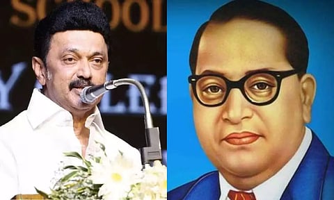 MK Stalin; BR Ambedkar