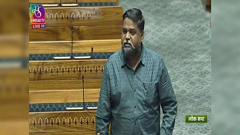 DMK MP DNV Senthilkumar S apologizes in Lok Sabha (Photo/ANI)