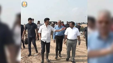 Tamil Nadu CM MK Stalin takes stock of Cyclone Michaung (Photo/ X @mkstalin)