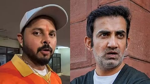S Sreesanth; Gautam Gambhir (Instagram, PTI)