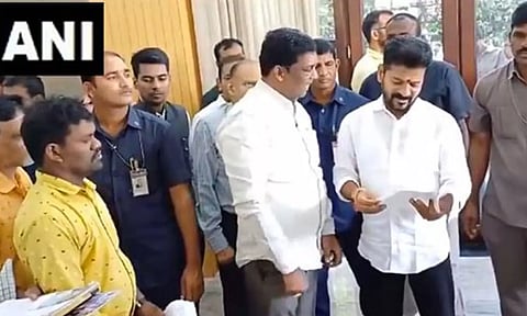 Telangana CM Revanth Reddy (ANI)