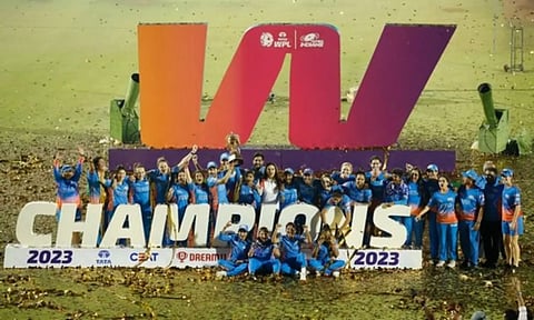 Womens Mumbai Indians Team (Image: IANS)