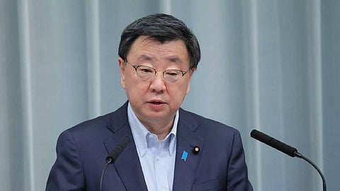 Chief Cabinet Secretary Hirokazu Matsuno