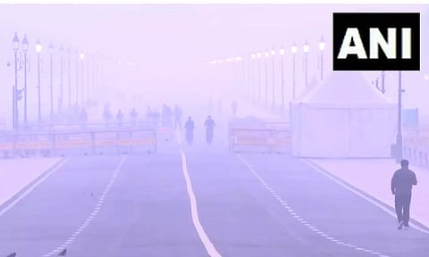 Visuals from Vijay Chowk. (ANI)