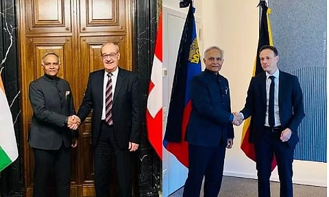 MEA Secretary (West) Sanjay Verma concludes his visit to Liechtenstein and Switzerland (Photo/X@SanjayVermalFS)