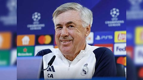 Carlo Ancelotti. (Picture: Real Madrid)