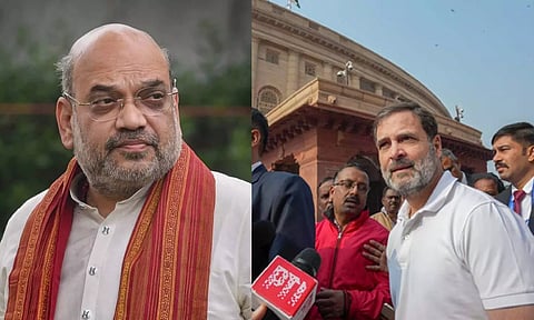 Amit Shah; Rahul Gandhi (PTI)