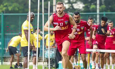 Jordan Murray, who scored a brace against Kerala, will look to keep up his scoring record in the match against Bengaluru