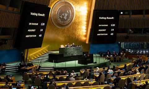 UN General Assembly (IANS)