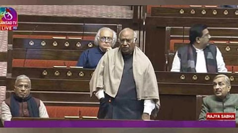 Leader of the Opposition in Rajya Sabha Malliakrjun Kharge (Photo/ANI)