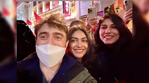 Daniel Radcliffe, Mrunal Thakur (Image: Instagram)