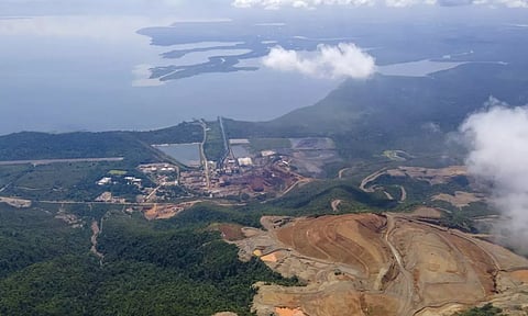  An aerial view of the Fenix Mine, run by the Swiss-based Solway Investment Group, in El Estor, Guatemala (Photo: Reuters)