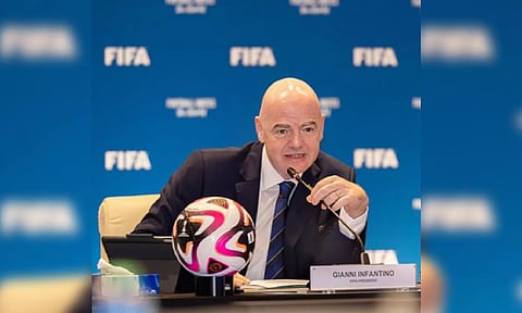 FIFA President Gianni Infantino (IANS)