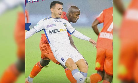 Players on the field