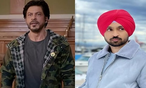 SRK in 'Dunki', Diljit Dosanjh (Photo: X)