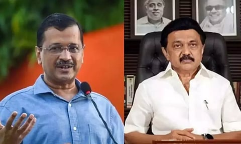 Delhi CM Arvind Kejriwal; Tamil Nadu CM MK Stalin