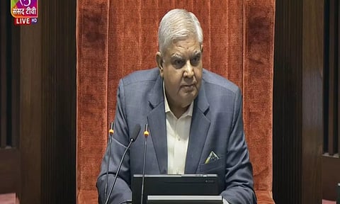 Rajya Sabha Chairman Jagdeep Dhankhar (Image: ANI)