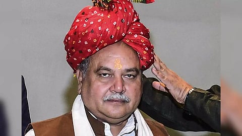 Ex-Union minister Narendra Singh Tomar (PTI)