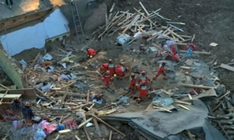 China Earthquake (IANS)