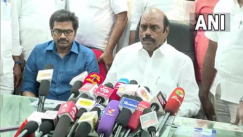 TN Public Works Department Minister EV Velu (Photo/ANI)