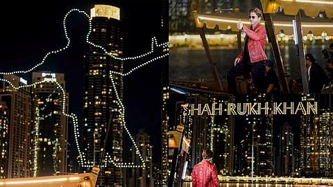 Drones light up Dubai sky with SRK’s signature pose ahead of 'Dunki' release (IANS)