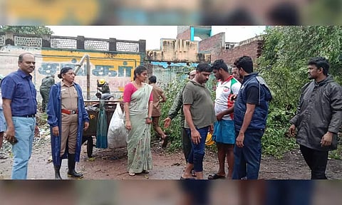Sudhar Rajkumar stayed back at work to ensure the restoration of the power supply at Tangedco's 110 kV substation near Thoothukudi New Bus Stand.