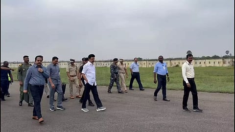 CM Stalin reaches Thoothukudi